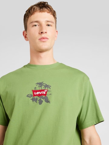LEVI'S ® Тениска 'LSE Vintage Fit GR Tee' в зелено