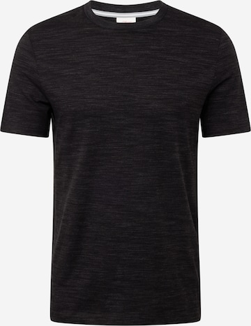 s.Oliver T-Shirt in Schwarz: predná strana