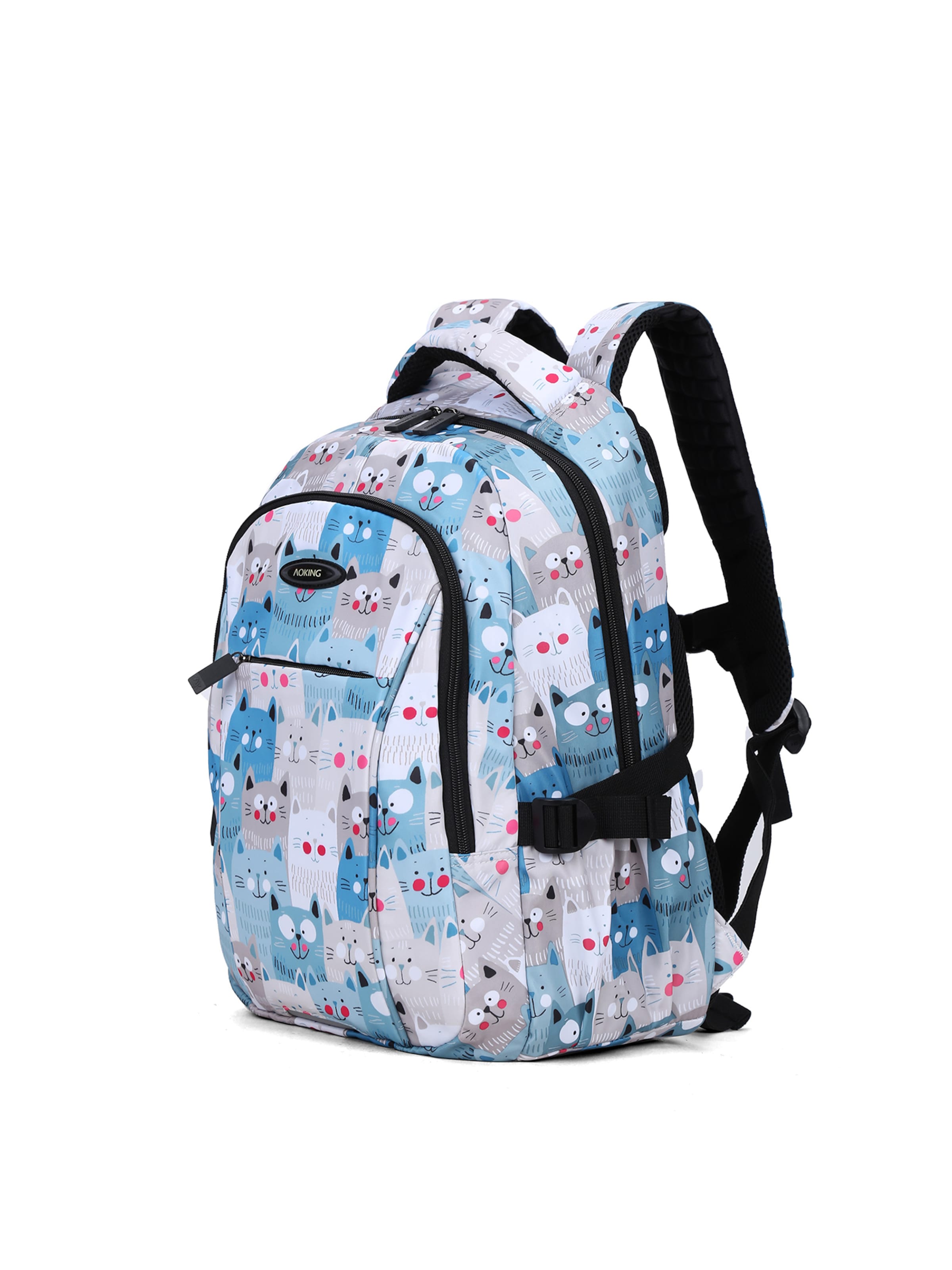 Aoking Rugzak in Blauw: voorkant