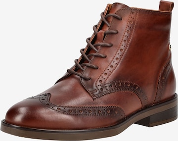 Bottines à lacets PIKOLINOS en marron : devant