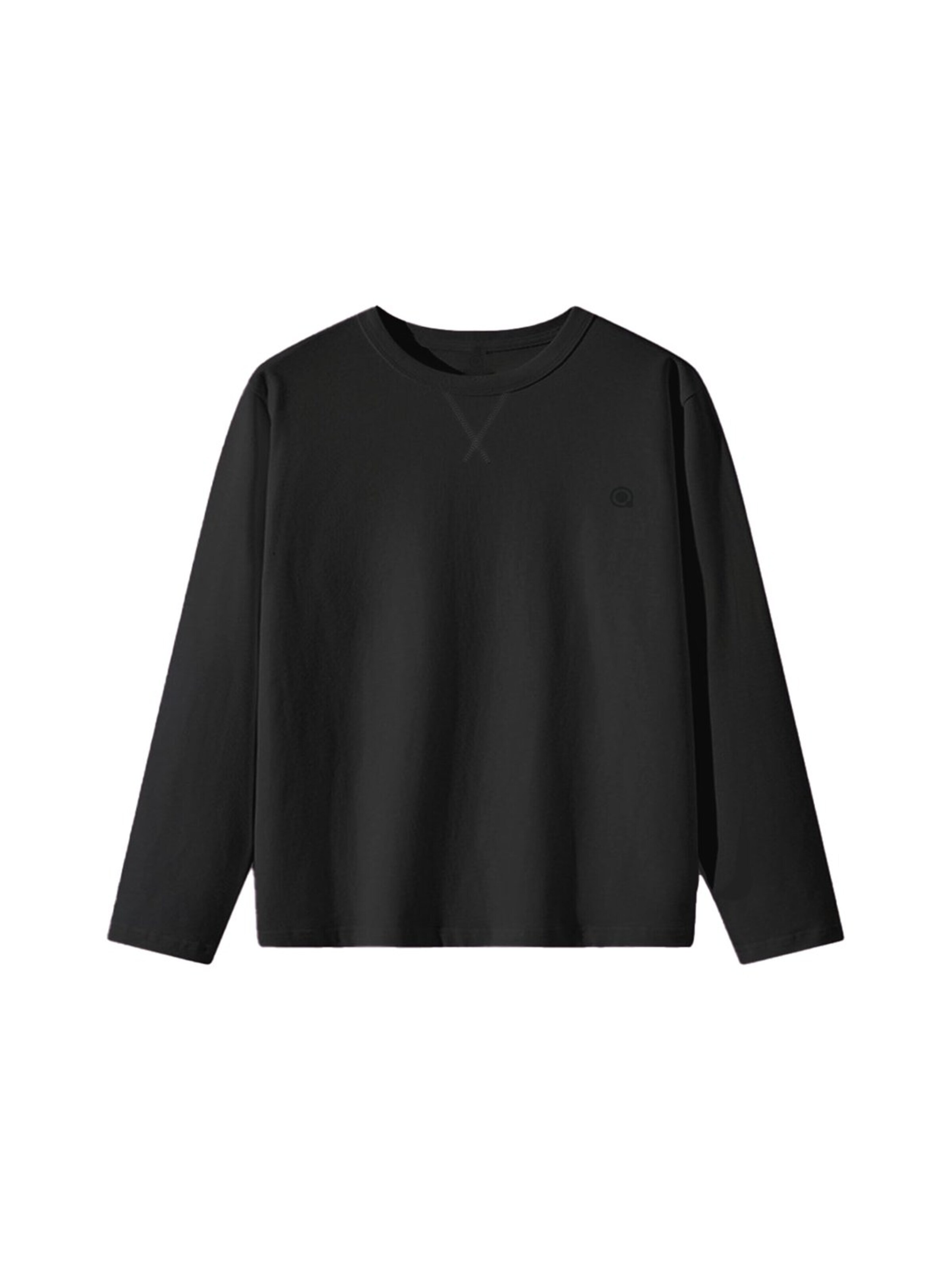 UNIQVIBE Shirt in Black: front