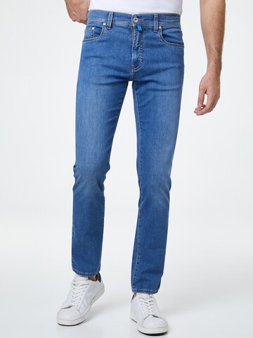 PIERRE CARDIN Slimfit Jeans 'Lyon' in Blauw