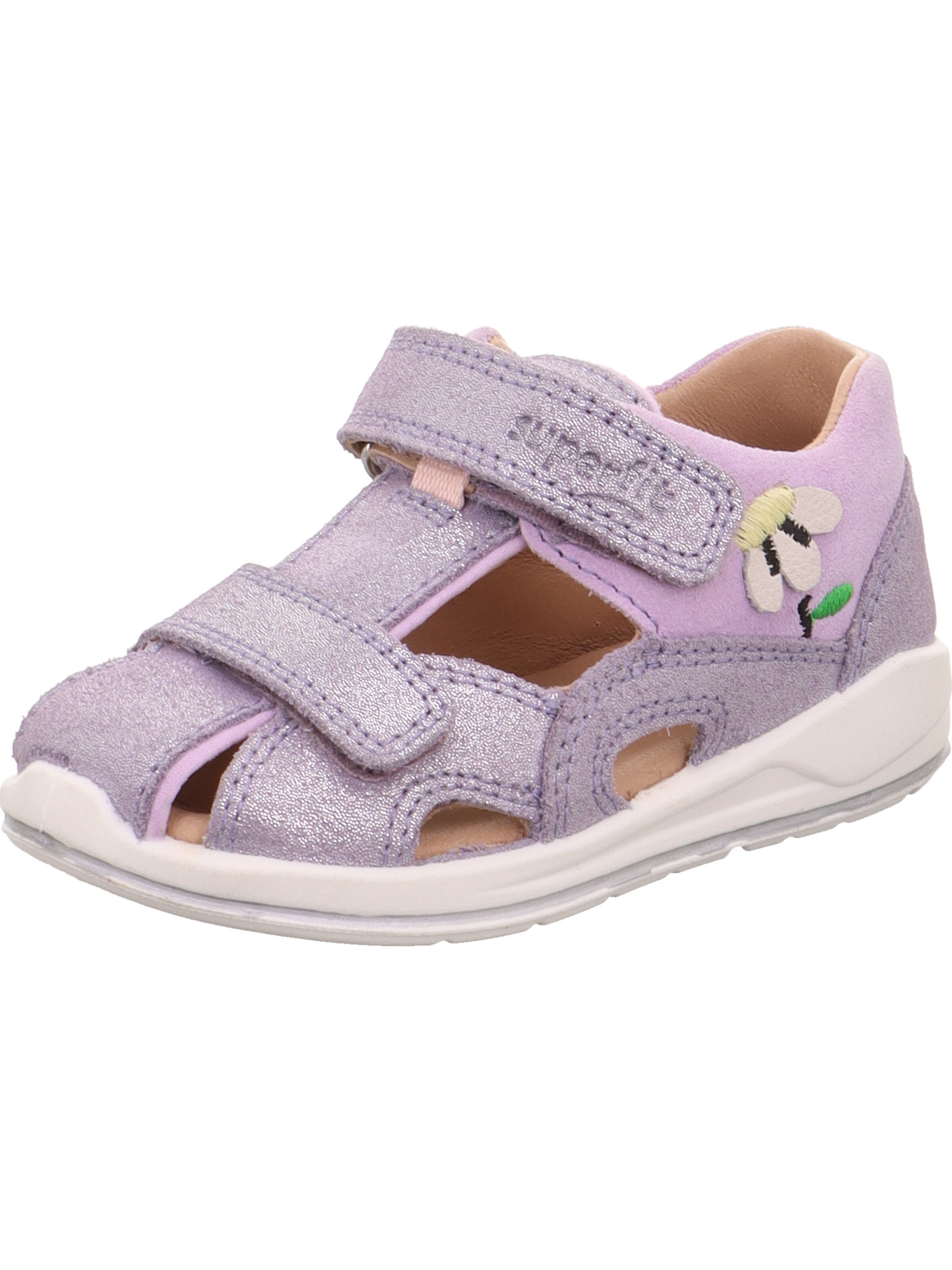 SUPERFIT Sandals 'Boomerang' in Purple: front