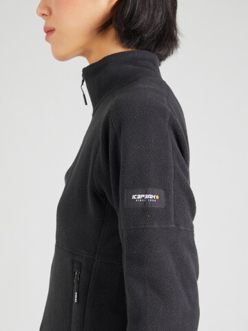 Veste en polaire fonctionnelle 'CLEMONS' ICEPEAK en noir