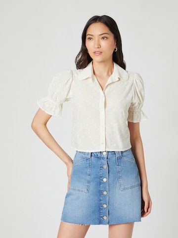 Daahls by Emma Roberts exclusively for ABOUT YOU - Blusa 'Juliana' em branco: frente