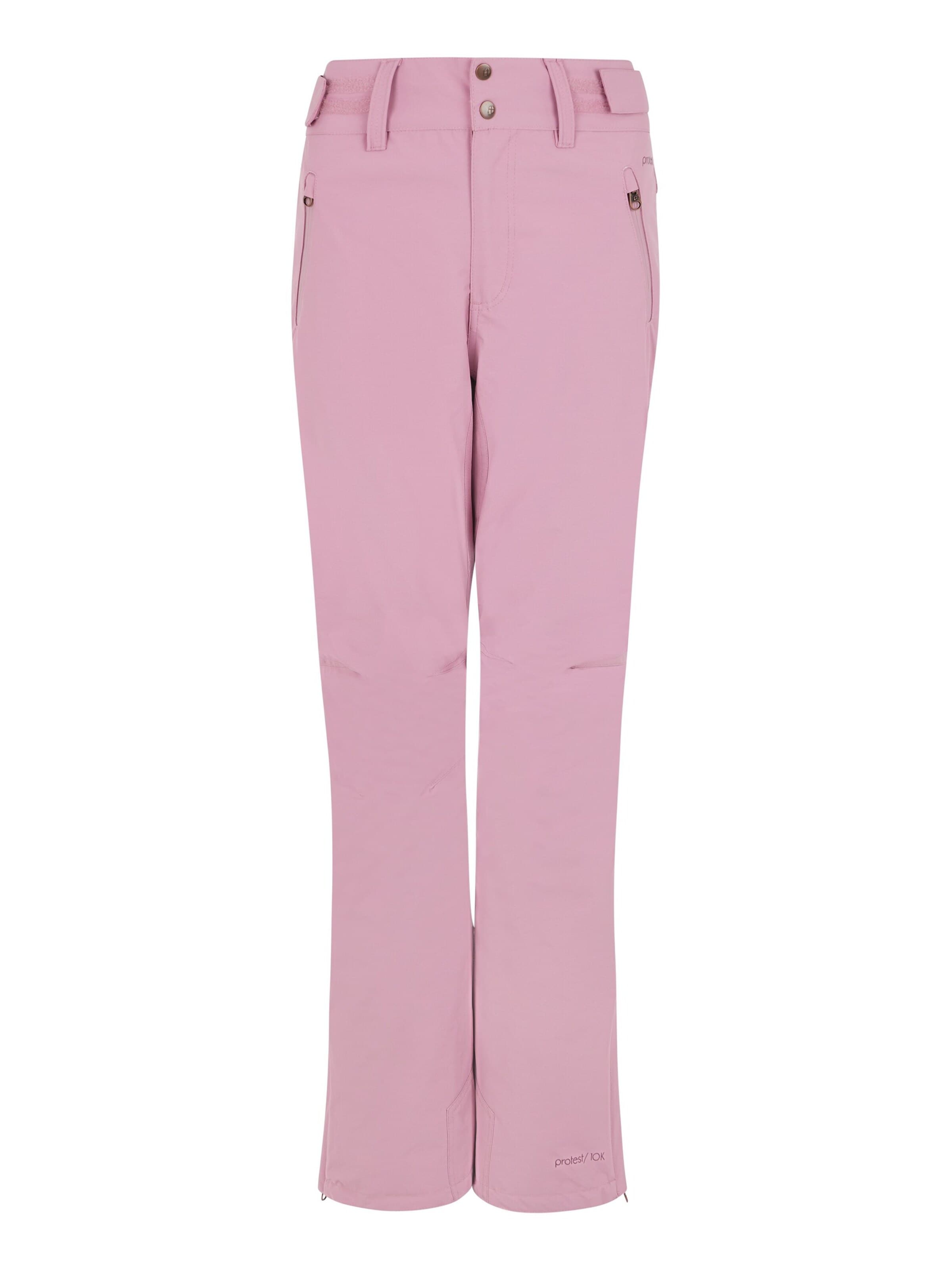 PROTEST Regular Sportbroek 'CINNAMON' in Roze: voorkant