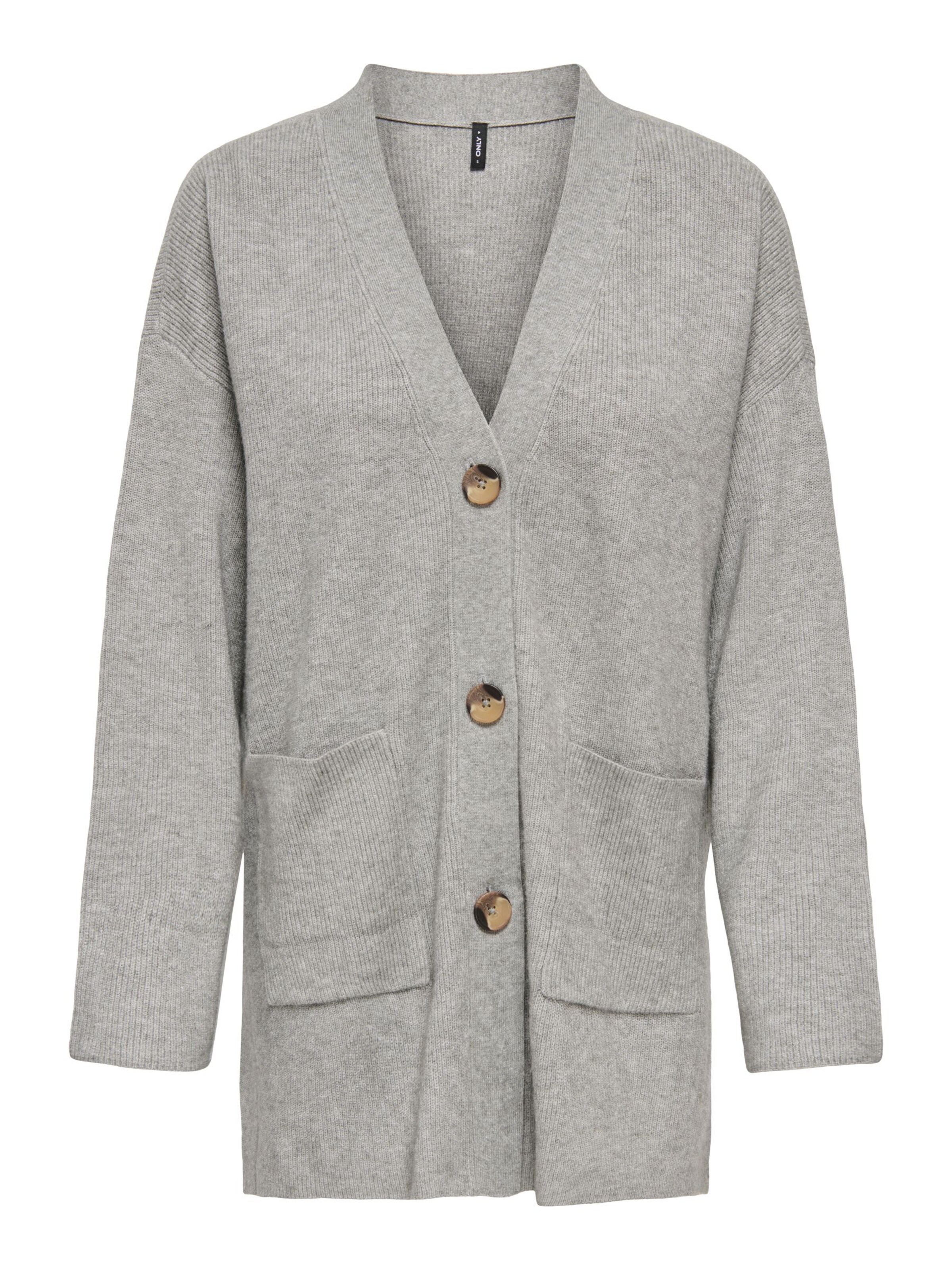 ONLY - Cárdigan 'ONLIBI' en gris: frente
