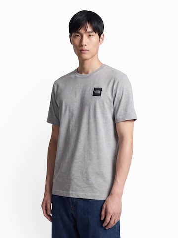 THE NORTH FACE T-Shirt 'EVOLUTION BOX HALF DOME' in Grau: Vorderseite