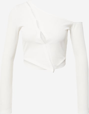 Trendyol Shirt in White: front