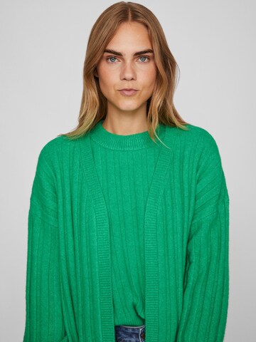 VILA Плетена жилетка 'Tycia' в зелено