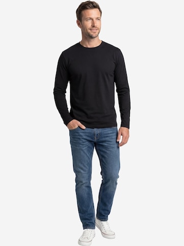 Ragman Shirt 'Basic' in Black