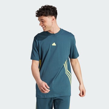 ADIDAS SPORTSWEAR Performance Shirt 'Future Icons' in Blue: front
