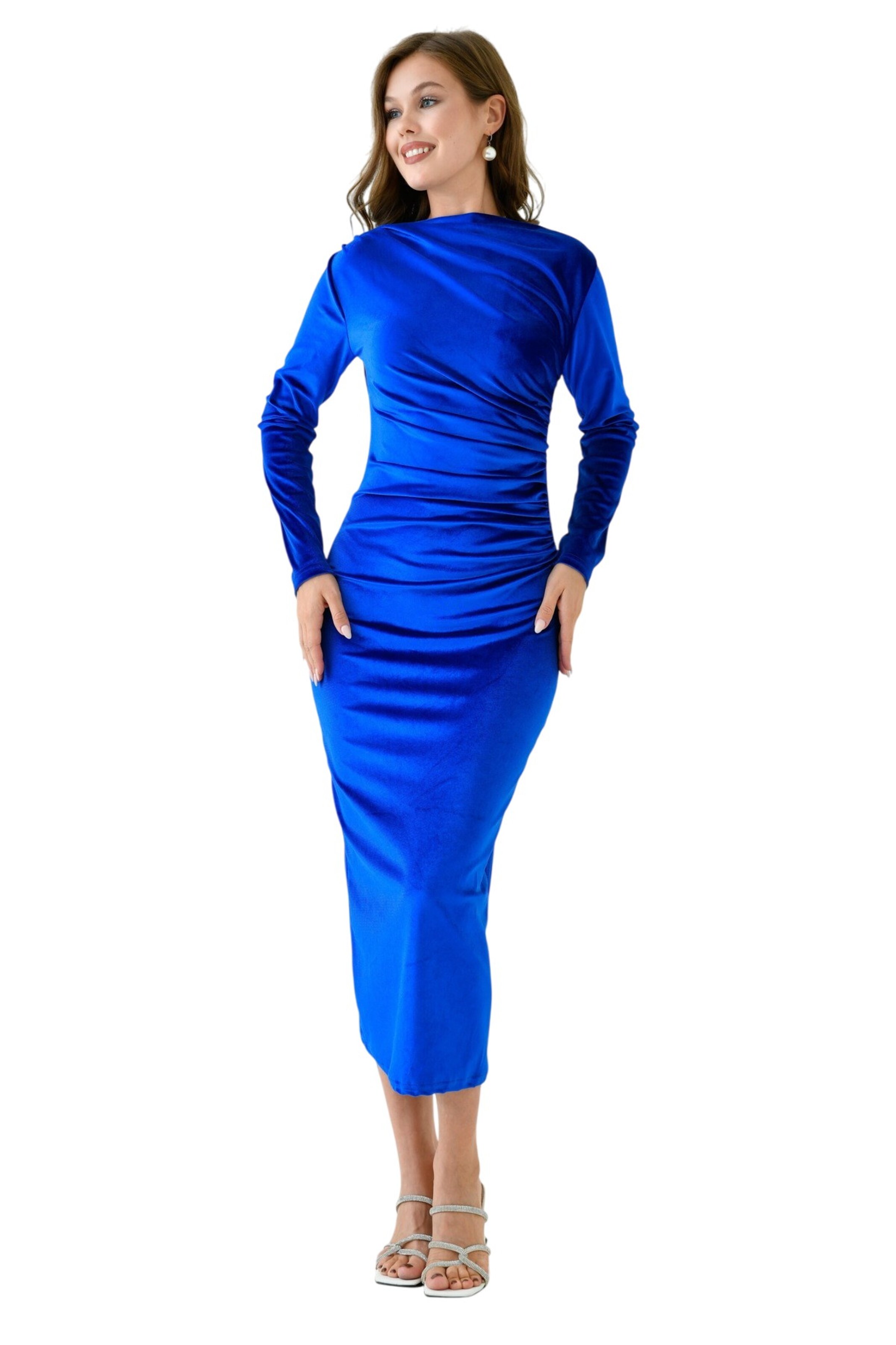 WOMAN VISION Jurk in Blauw