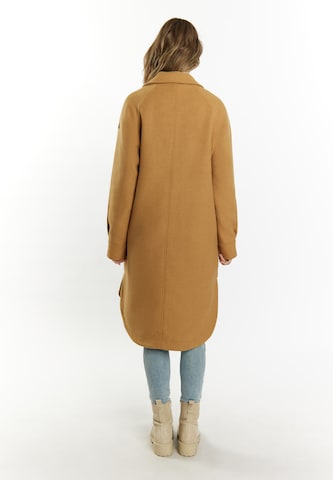 DreiMaster Vintage Between-Seasons Coat in Brown