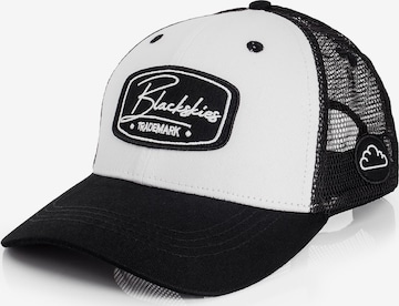Blackskies Cap 'Race' in Schwarz: Vorderseite