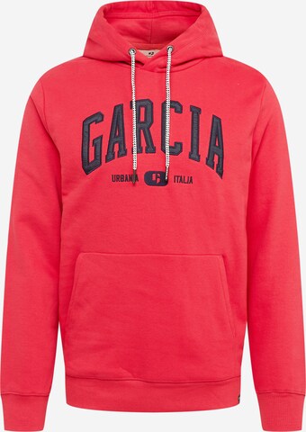 GARCIA Sweatshirt in Rot: predná strana