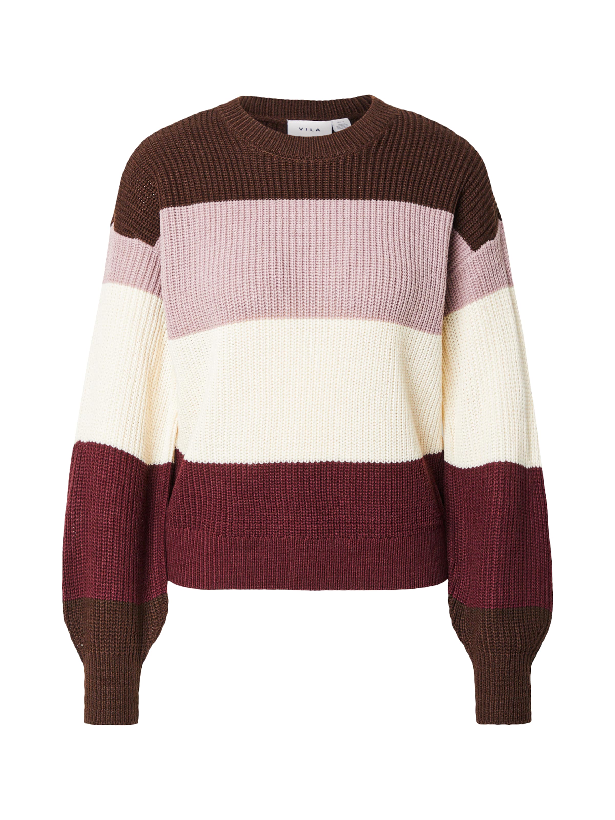 VILA Sweater 'VISEJA' in Red: front