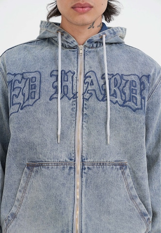 Ed Hardy Sweatjacke 'Flaming' in Blau