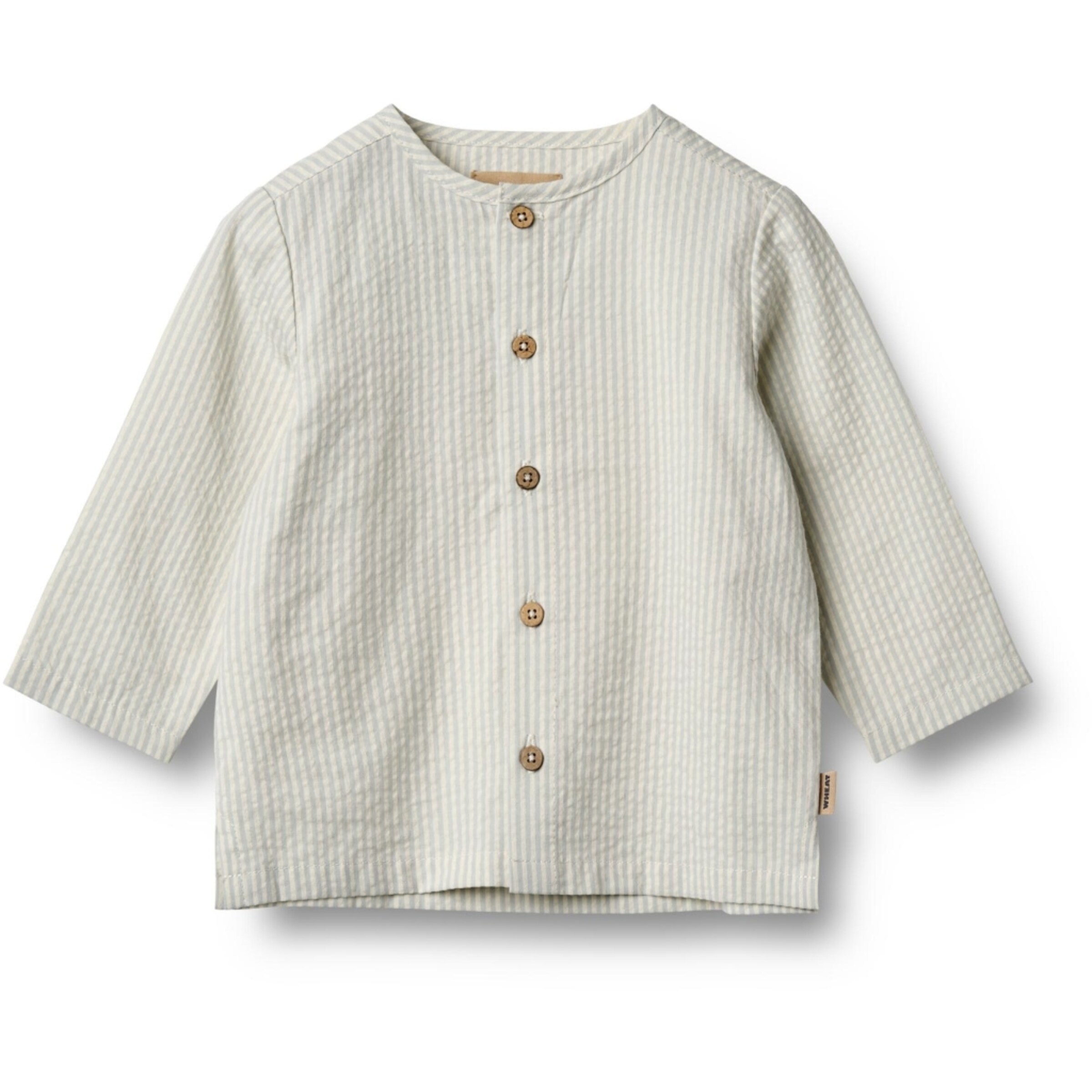 WHEAT Comfort fit Overhemd in Blauw: voorkant