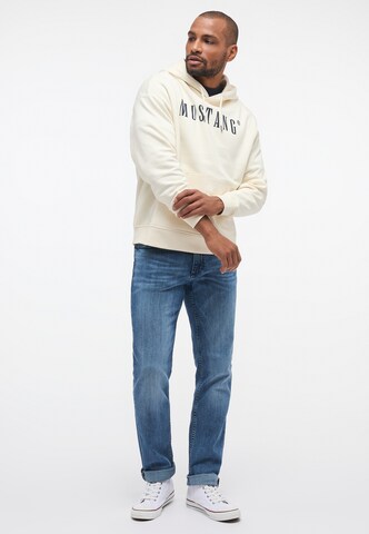 MUSTANG Sweatshirt in Beige