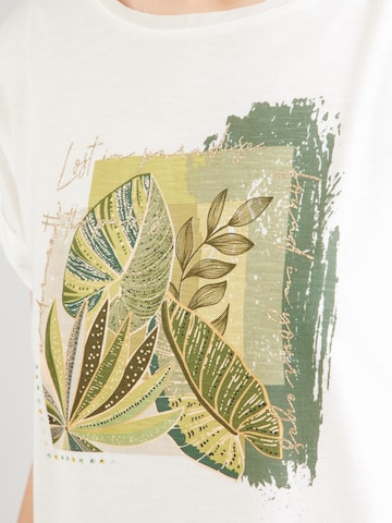 ZABAIONE - Camiseta 'Be44rnadette' en blanco
