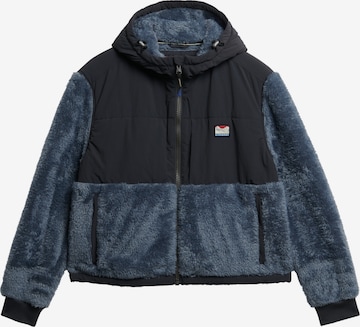 Superdry Tussenjas in Blauw: voorkant