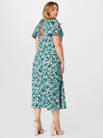 Dorothy Perkins Curve Zomerjurk in Groen