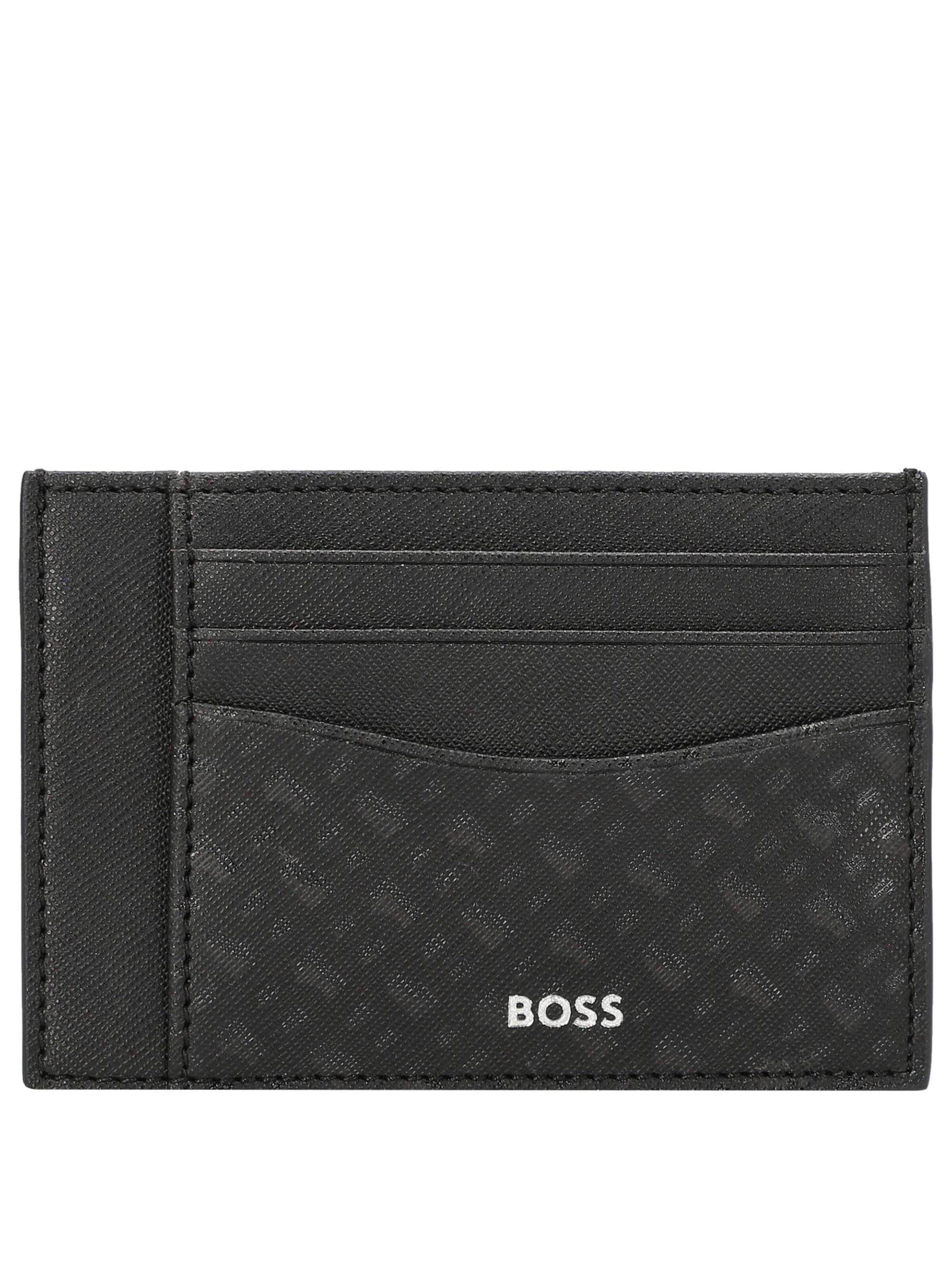 HUGO BOSS Portemonnaie 'Zair'‌‌ in Schwarz: Vorderseite