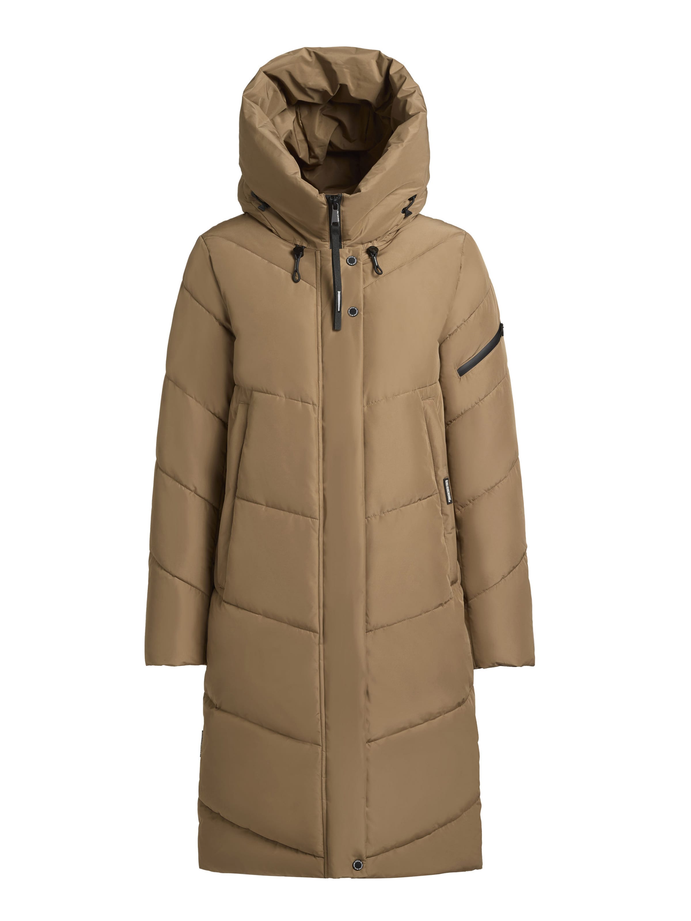 khujo Зимняя куртка ' JANGE ' в Коричневый: спереди
