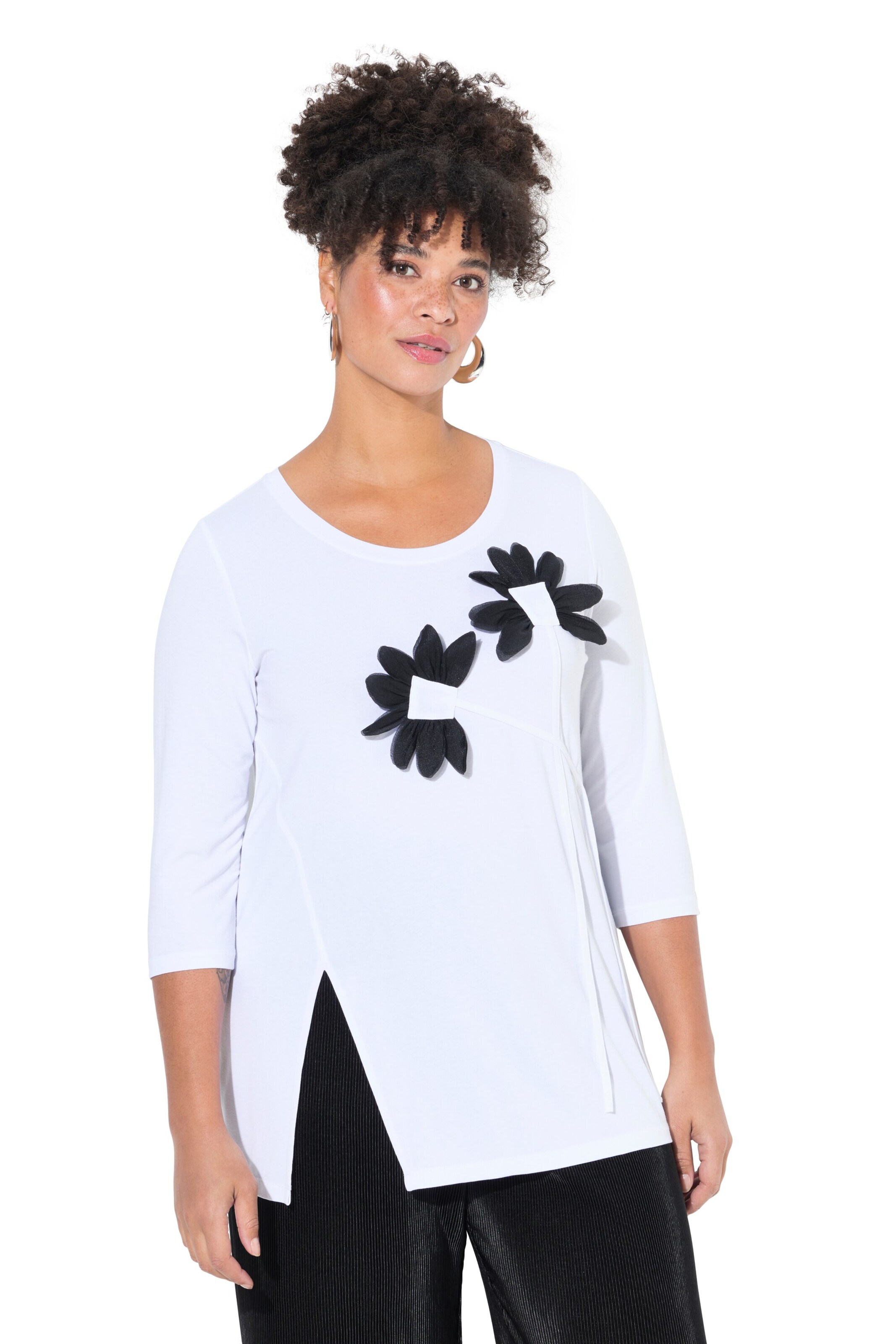 MIAMODA Shirt in White: front