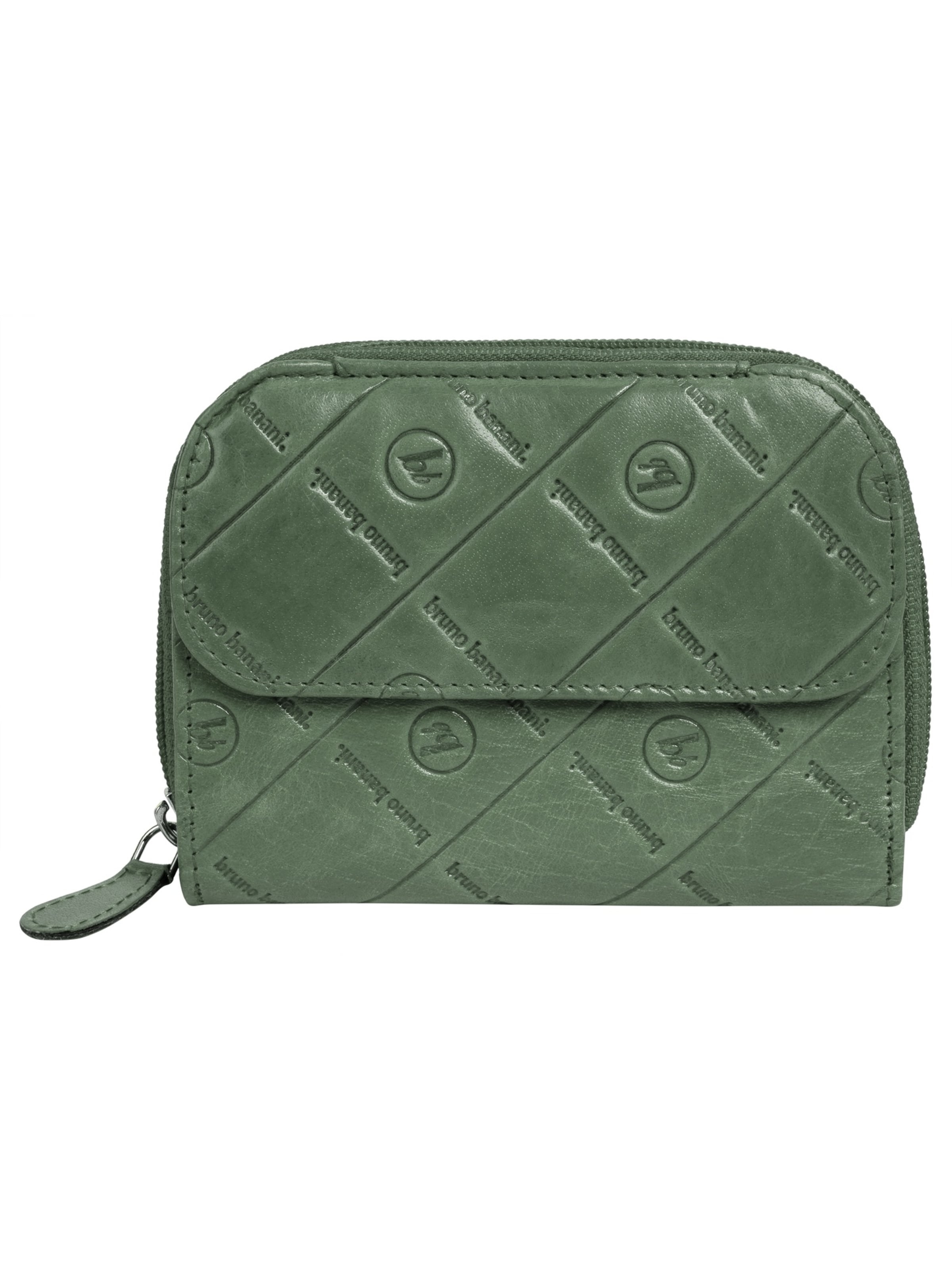 Bruno Banani Wallet 'Bruno Banani Geldbörse' in Green: front