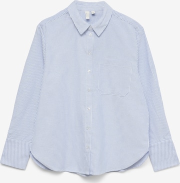 VERO MODA Blouse 'VMInge' in Blauw: voorkant