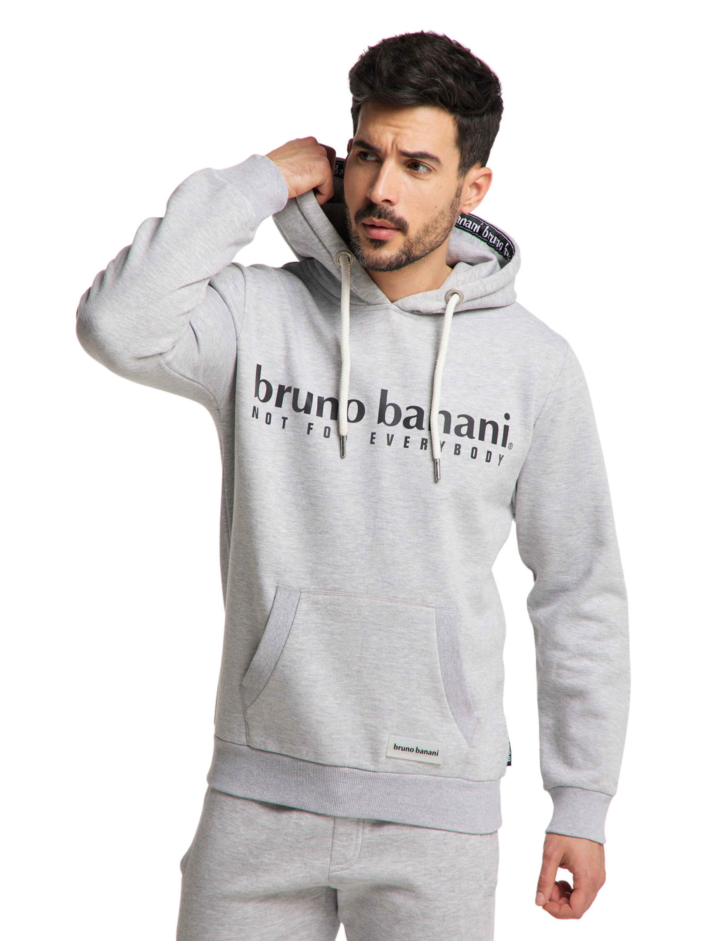 Bruno Banani Sweatshirt  'ALLISON ' in Grau: Vorderseite