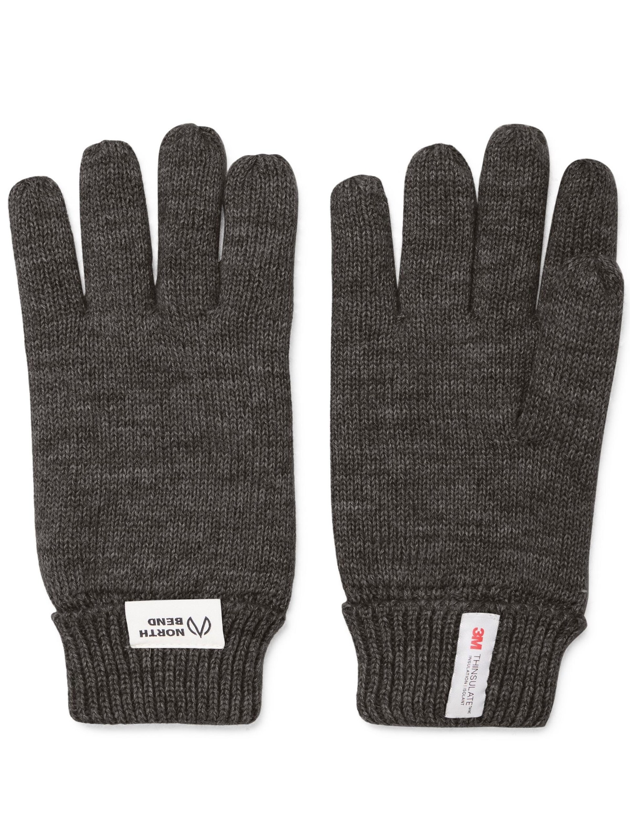 North Bend Sporthandschuhe 'Ramon' in Grau: Vorderseite