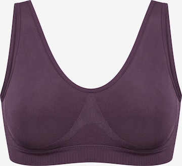 Soutien-gorge SCHIESSER en violet : devant