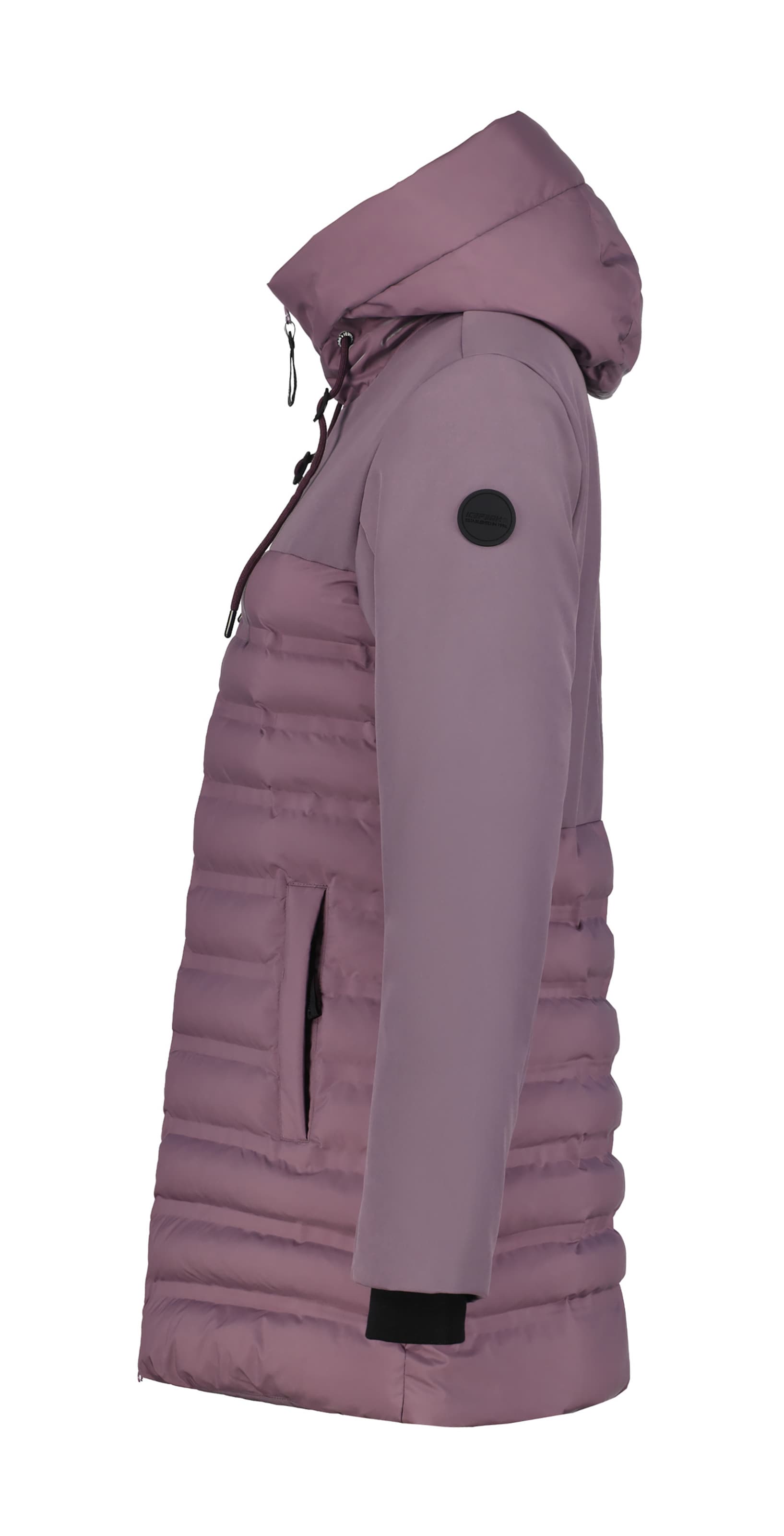 ICEPEAK Ulkoilutakki 'Albee' värissä lila