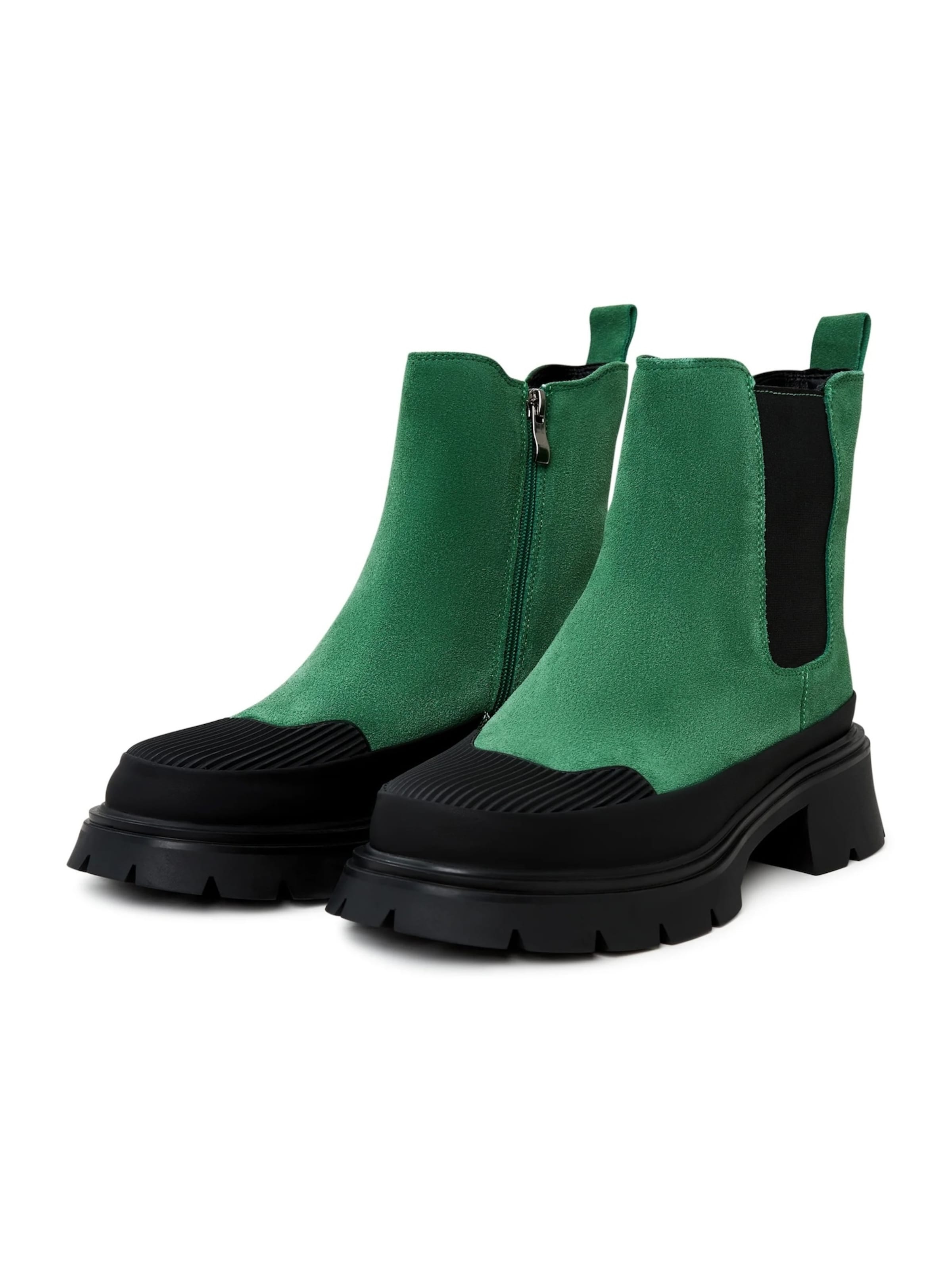 CESARE GASPARI Ankle boots in Green