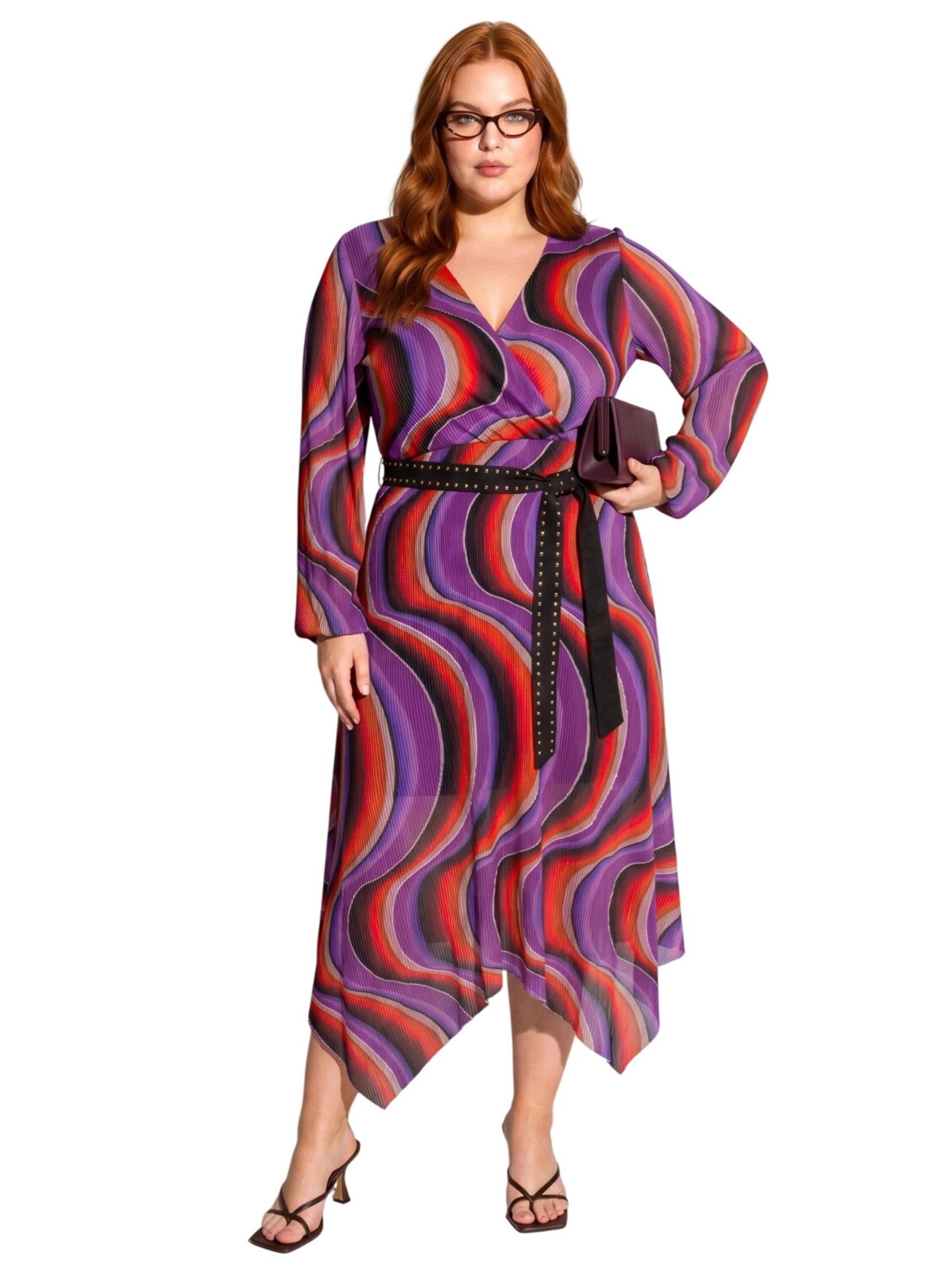 Shape Of You Dress in Purple