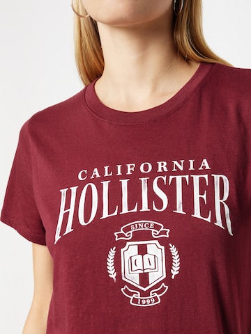 HOLLISTER - Camiseta en rojo