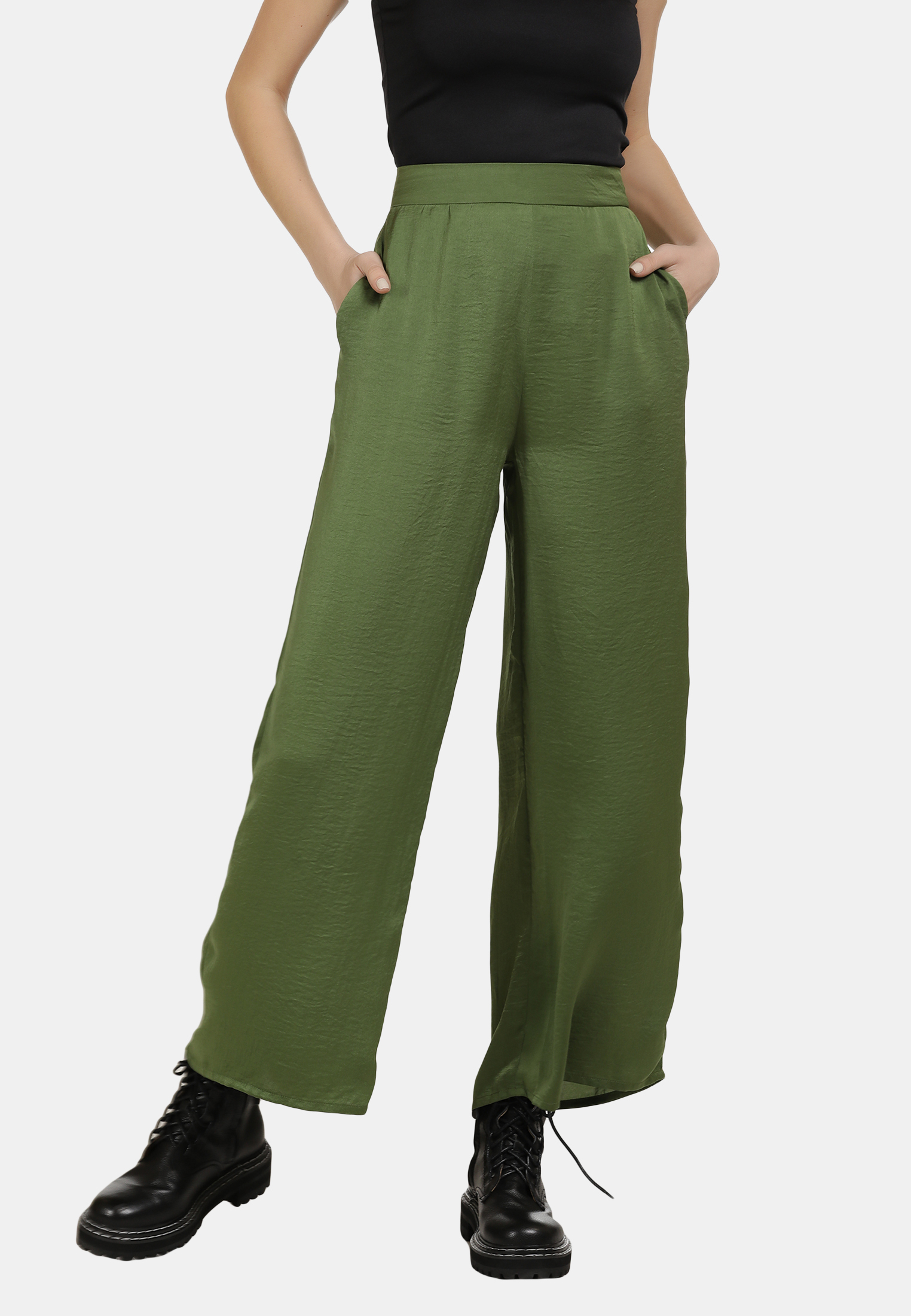 Donna Abbigliamento DreiMaster Vintage Pantaloni in Verde Chiaro 