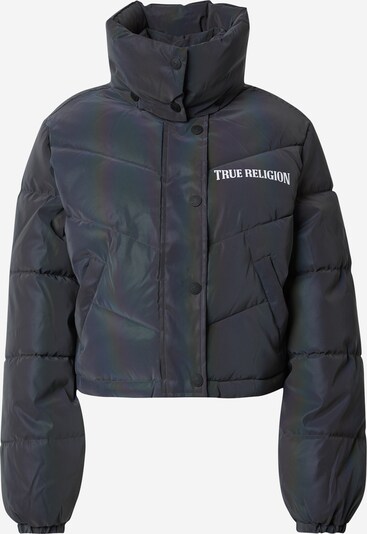 True Religion Zimní bunda - černá / bílá, Produkt