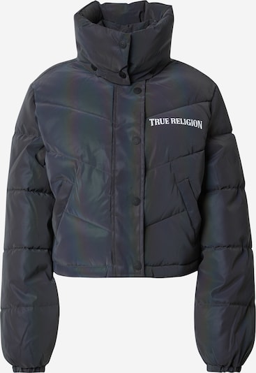 True Religion Jacke in schwarz / weiß, Produktansicht