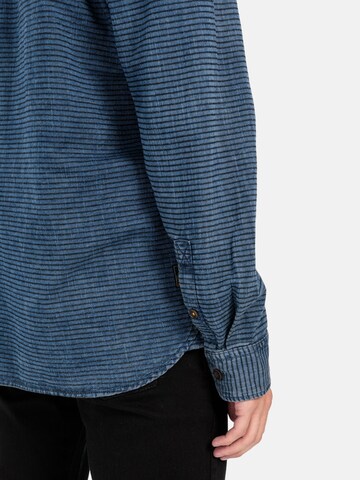 CAMEL ACTIVE Regular fit Button Up Shirt in Blue