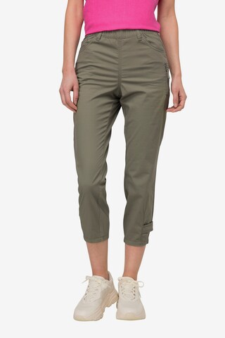 LAURASØN Regular Pants in Grey: front