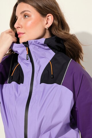 Ulla Popken Übergangsjacke in Lila