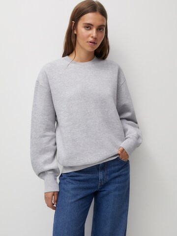 Pull&Bear Sweatshirt in Grijs: voorkant