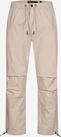 Pantalon ' Marcos ' INDICODE JEANS en blanc : devant