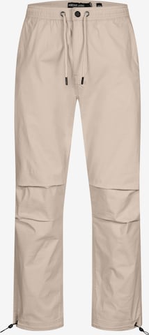 INDICODE JEANS Regular Pants ' Marcos ' in White: front