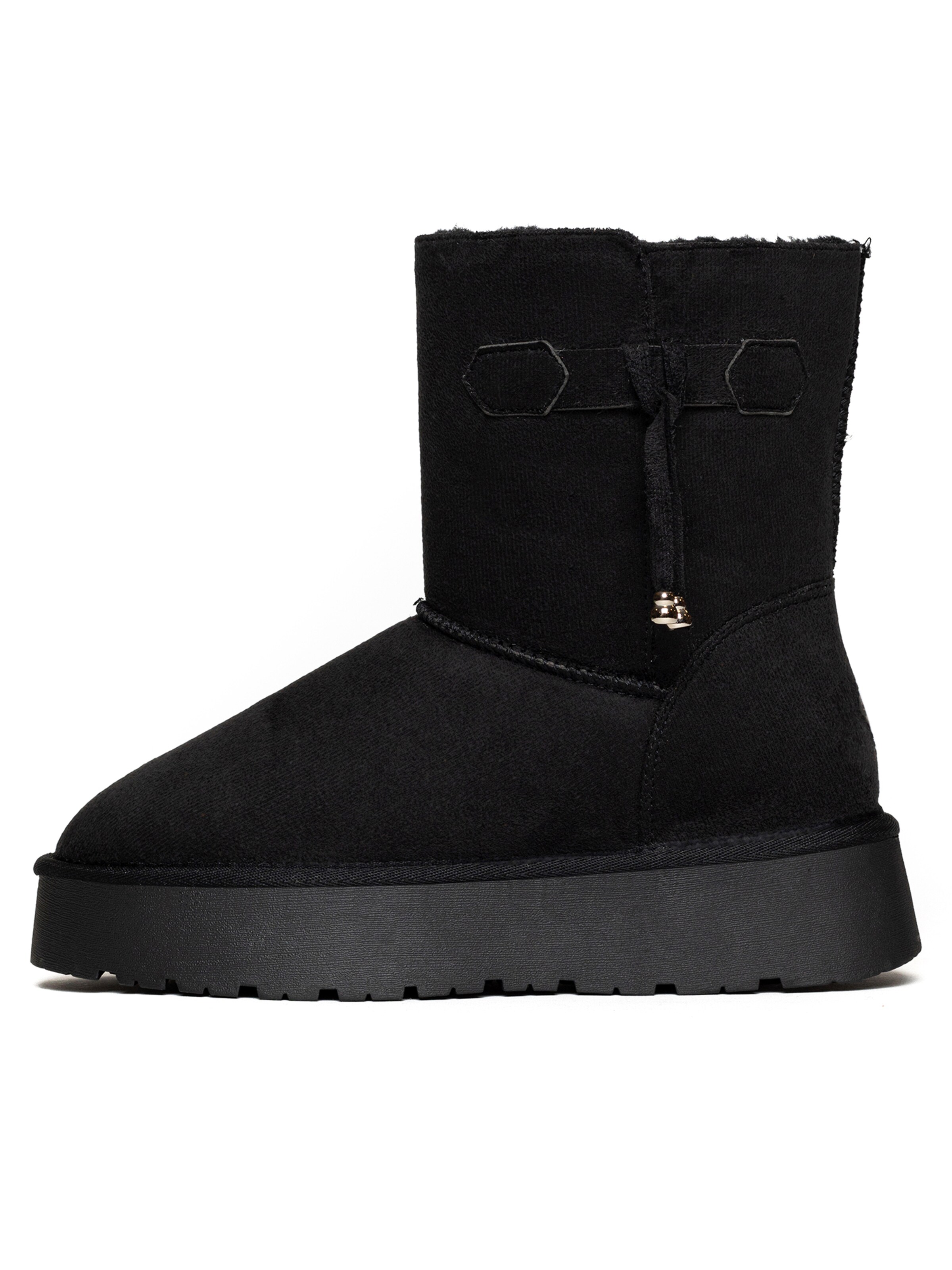 Cizme 'KINSAC' de la Island Boot pe negru: față