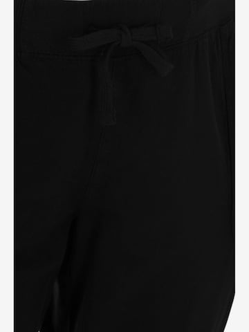 Zizzi Loosefit Hose 'Jeasy' in Schwarz